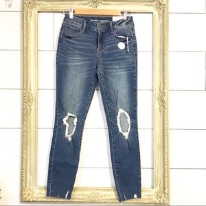 OLD NAVY Rockstar Super Skinny Ankle Jeans Size 4